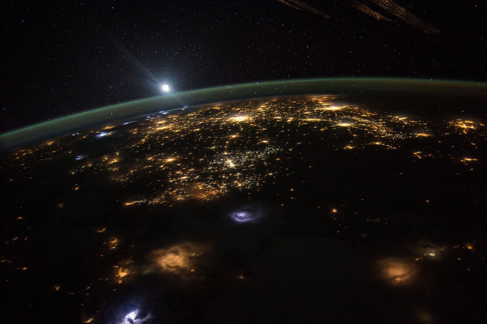 earth viewed from space