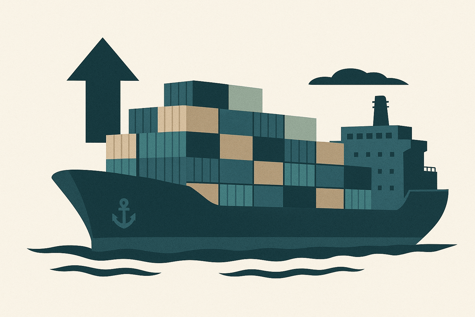 Ocean export for shipping
